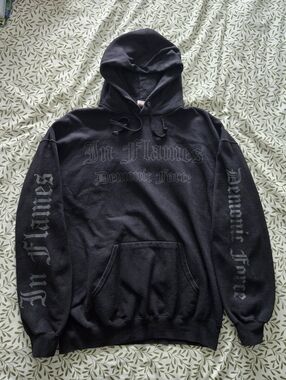 Vintage In Flames "Demonic Force" Hoodie XL - Late 90s/Y2K Melodic Death Metal